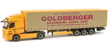 Herpa 156547 | H0 Mercedes-Benz Actros L Gardinenplanen-Sattelzu