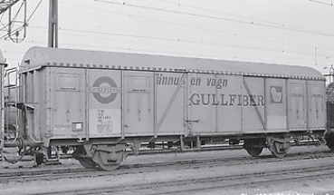 NMJ 609.303 | H0 SJ Güterwagen Gre 53081"Gullfiber"