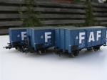Hobbytrade 33003 | H0 Güterwagenset DSB Litra HJ/Gklm FAF